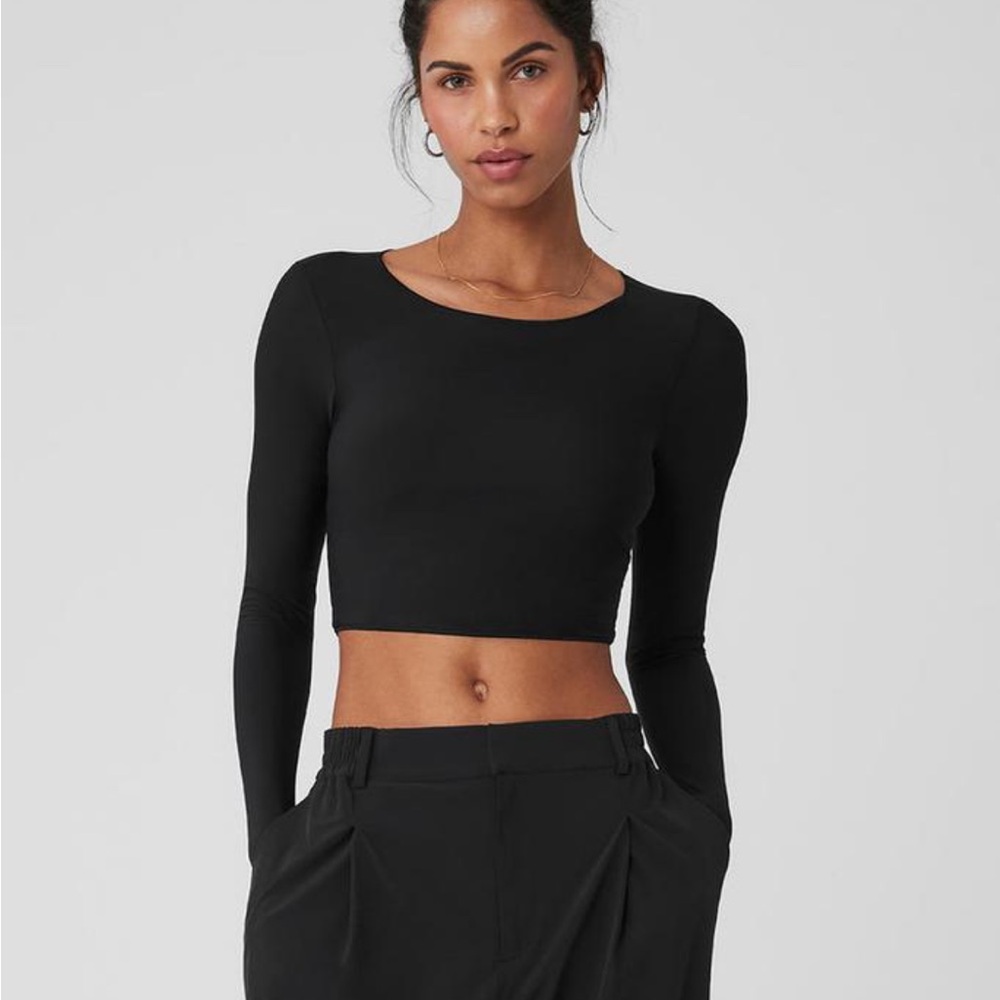 Alo Yoga Mesh Sheet Illusion Long Sleeve NWT (s)